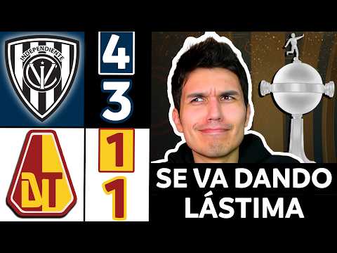 INDEPENDIENTE DEL VALLE 3 TOLIMA 1 (GLOBAL 4-1)⚡8VOS de FINAL VUELTA COPA LIBERTADORES 2026🔥ESPANTO🔥