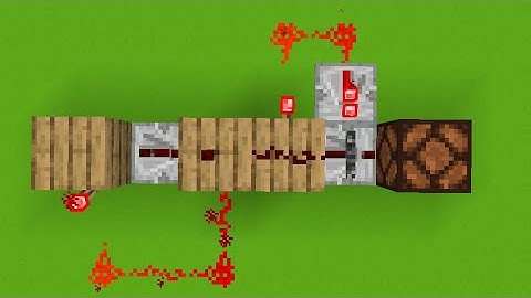 How to create a T Flip Flop with Basic Redstone in Minecraft