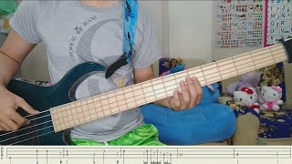 Video thumbnail of "When I Met You by Apo Hiking Society - Bass Cover with Tabs in description"
