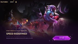 Speed Redefined event | Build your own car and plate (Wild Rift)