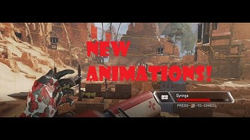 NEW HEALING ANIMATIONS? - Apex Legends