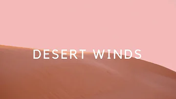 Desert Wind Sounds 10 Hours | Relaxing Desert Wind | Wind Sounds for Relaxing, Sleeping