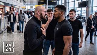 Tyson Fury GOES OFF on Anthony Joshua LIVE After Heated Airport Confrontation!