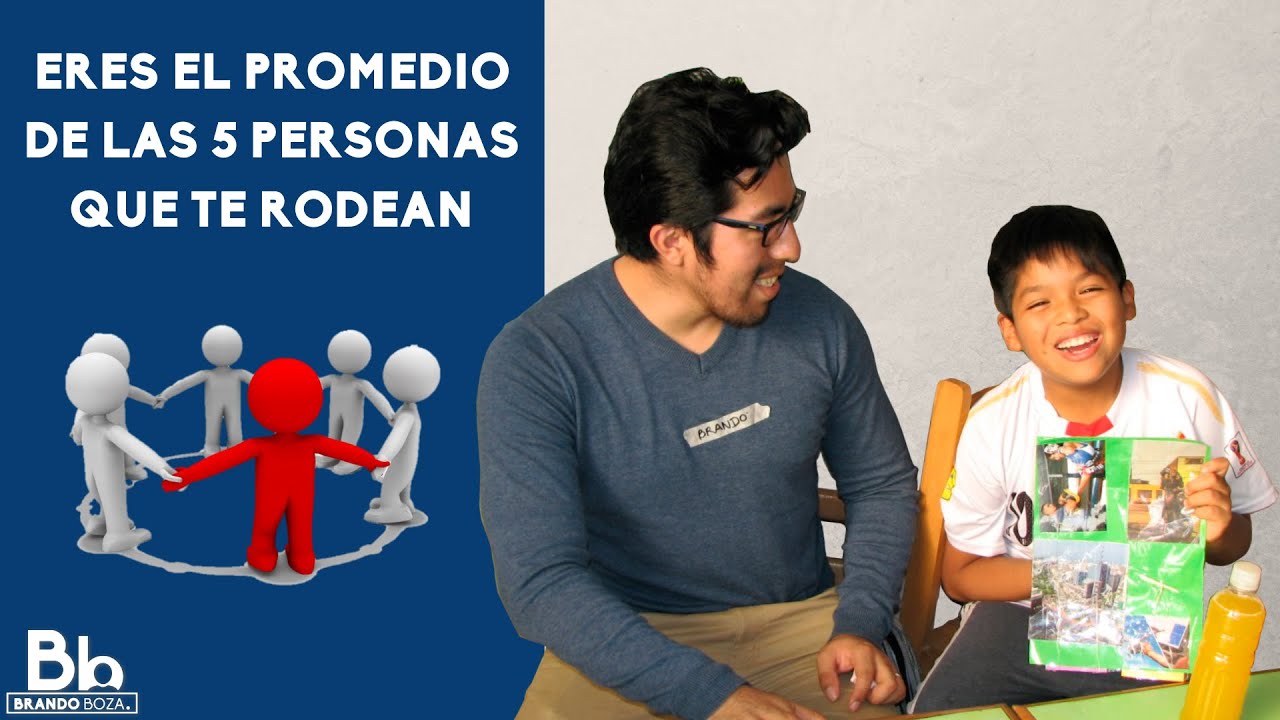 ERES EL PROMEDIO DE LAS 5 PERSONAS QUE TE RODEAN - YouTube