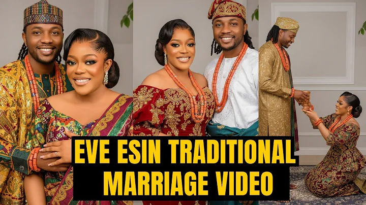 Nollywood Actress Eve Esin Traditional Marriage Video - Meet Her Husband.