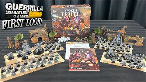 GMG First Look! - GRIMDARK FUTURE: Broken Truth by One Page Rules