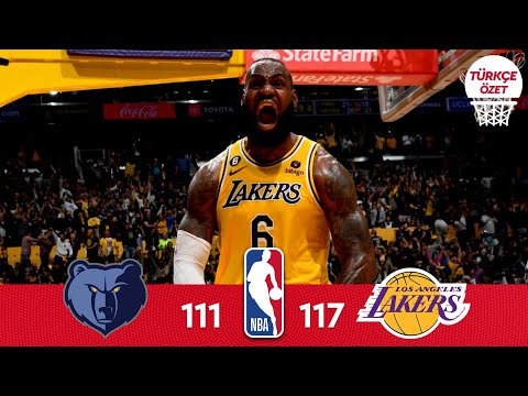 Memphis Grizzlies - LA Lakers | TÜRKÇE Maç Özeti - NBA Playoffs 2022/23