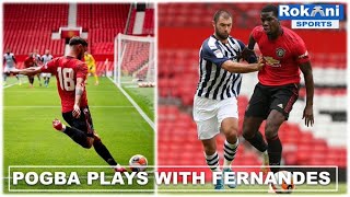 Bruno Fernandes And Paul Pogba Finally Start A Match Together At Manchester United !!!!