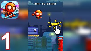 Super Swing Man: City Adventur - Gameplay Walkthrough - (iOS, Android) Part 1 screenshot 4