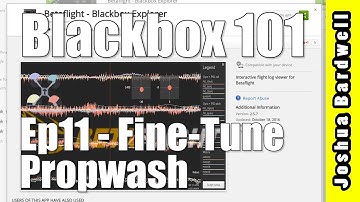 BLACKBOX 101 | Ep11 - Fine-tuning Propwash Oscillation