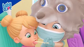 ¡Demasiados dulces de Halloween!  NUEVOS episodios de Baby Alive  Dibujos animados