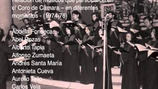 LA CONCH´E PERLA - Arreglo Rosa Alarco -  Coro de Cámara del Perú