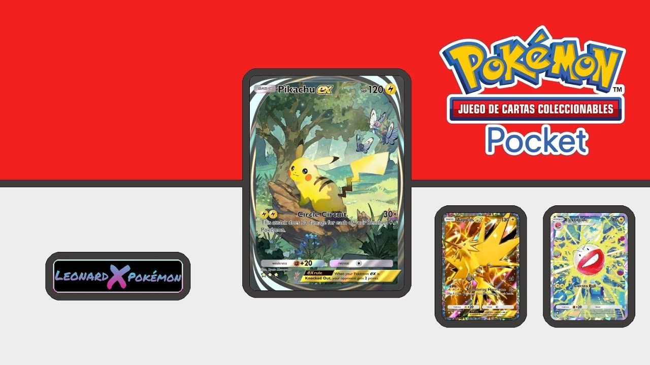 Mazo Pikachu EX - Pokémon TCG Pocket - YouTube