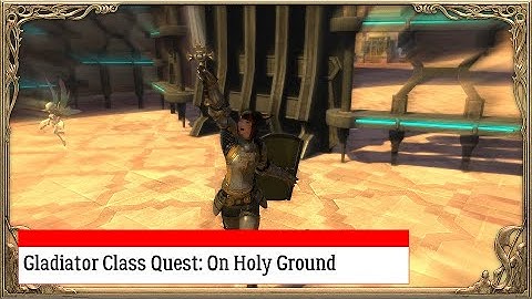 FFXIV Gladiator Quest: On Holy Ground