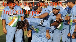 India vs Sri Lanka 2005 3rd ODI Jaipur