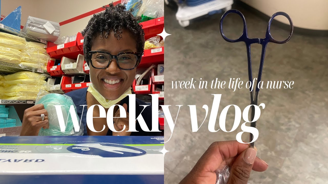 WEEK IN THE LIFE OF A MED-SURG NURSE I VLOG #42 - YouTube