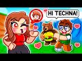 I Became An E-GIRL, And He Gave Me RARE BRAINROTS in Escape Tsunami For Brainrots...