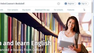 How to add e-books to your Oxford Learner's Bookshelf