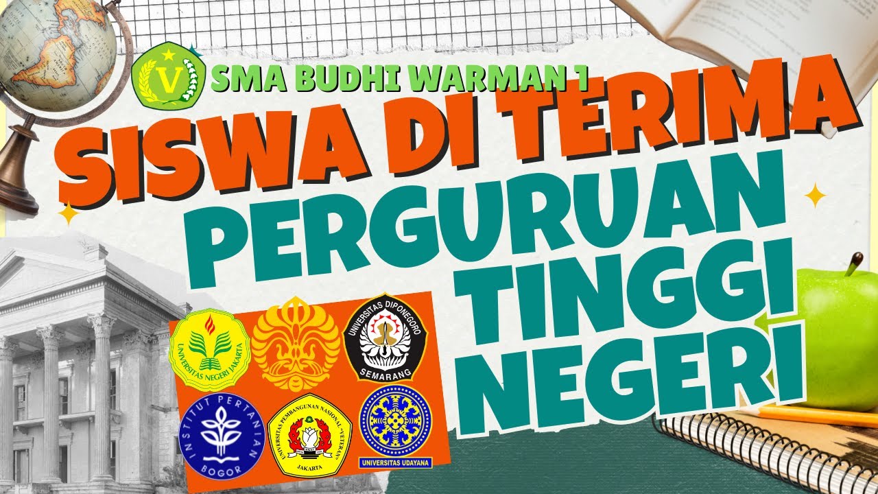 SMA Budhi Warman 1, Siswa di terima Perguruan Tinggi Negeri, TNI dan POLRI Angkatan 2024/2025