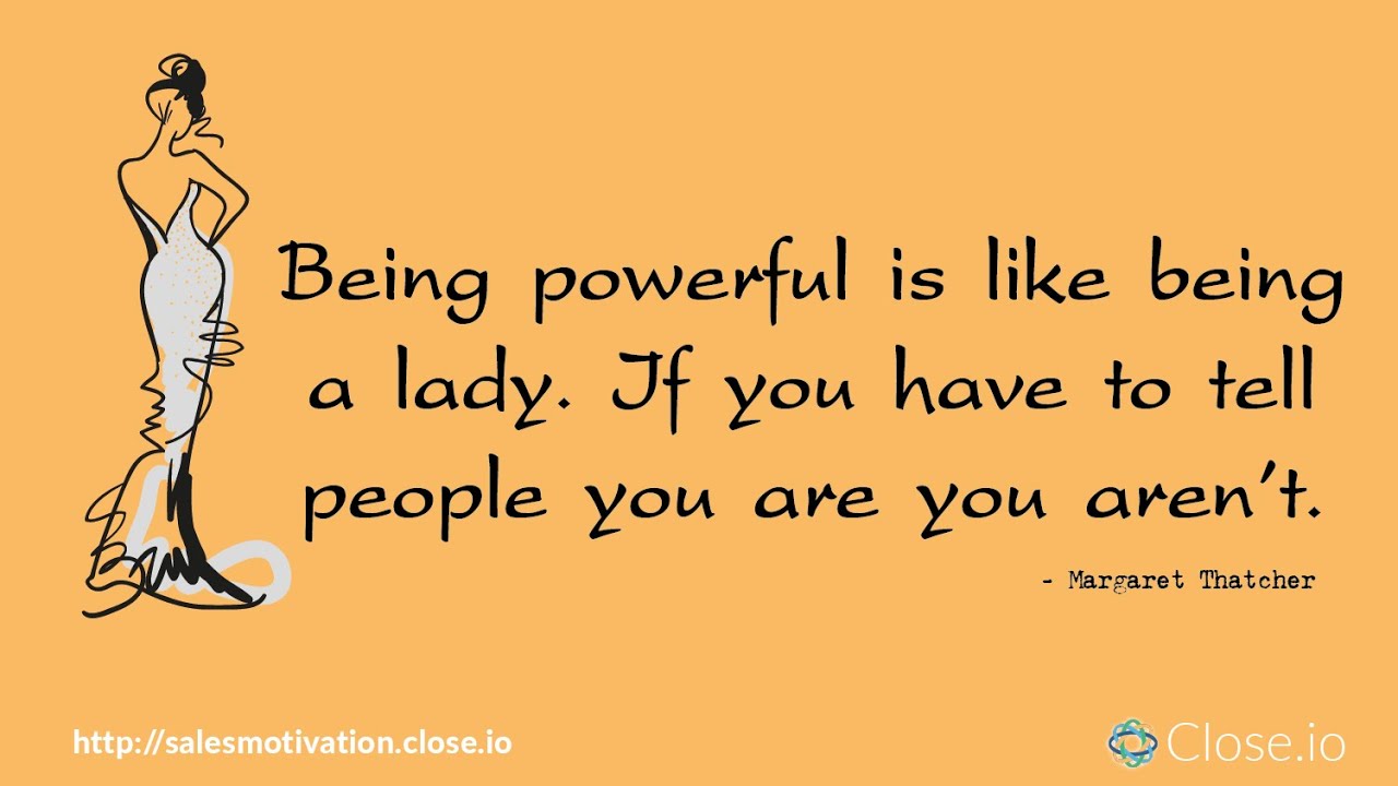 Image result for being powerful is like being a lady