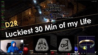 Diablo 2 Resurrected Luckiest 30 Minutes of my Life