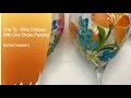 FolkArt One Stroke: Relax and Paint With Donna - Painting Wine Glasses | Donna Dewberry 2020