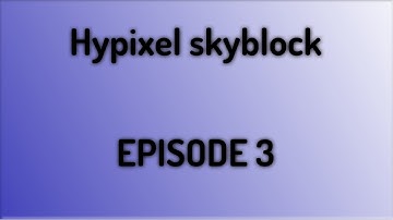 The Deep Cavens quest line -Hypixel skyblock ep 3