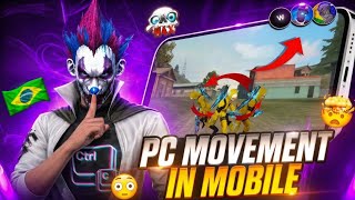 PC Movement Trick in Free Fire 🔥 Brazilian Zig Zag on Mobile (2026)
