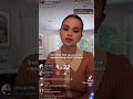 Selena Gomez defending Hailey Bieber in Instagram Livestream September 29, 2022