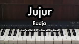 Jujur - Radja | Piano Karaoke by Andre Panggabean