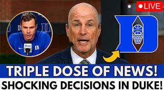 BIG NEWS! JUST CONFIRMED! WILL FANS BELIEVE THIS DUKE JUST GOT A TRIPLE DOSE OF GREAT NEWS…