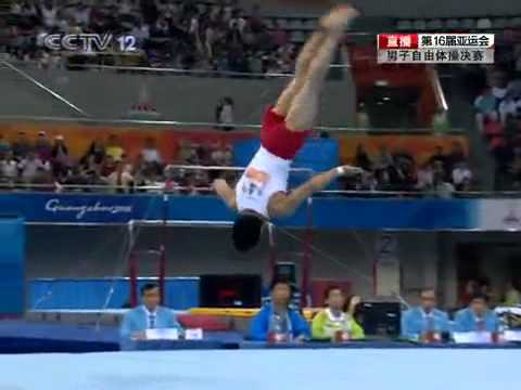 Men's FX Final 1 - The 2010 Asian Games Gymnastics