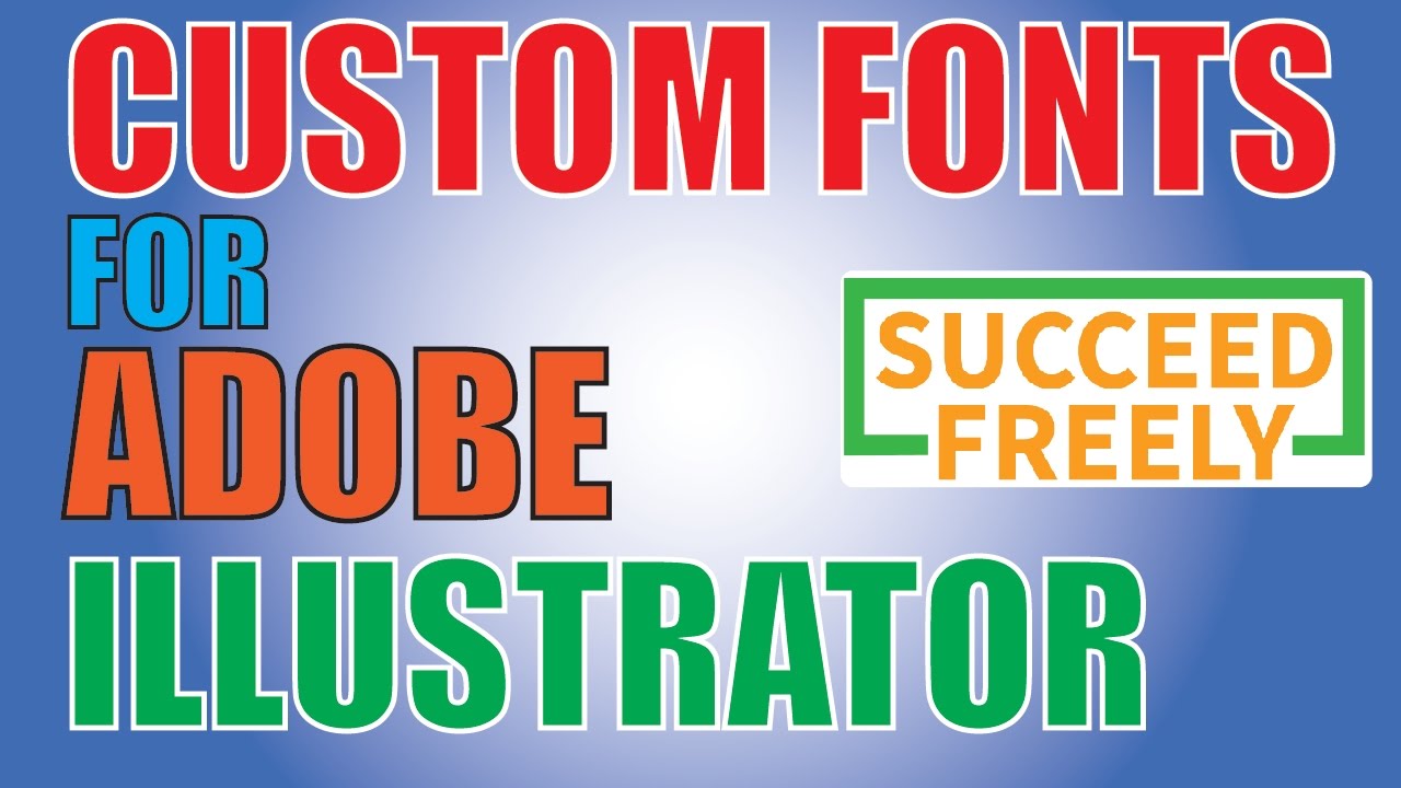 how to download fonts onto illustrator