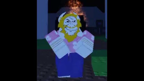 Asgore kinda hitting it doh  #roblox