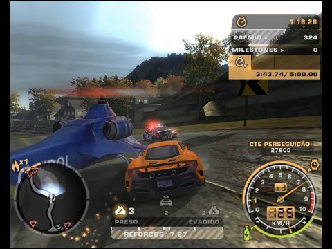 NFS Most Wanted Taken Down The Helicopter When He Leaves The Chase QUOTES HELICOPTER TAKEN DOWN 