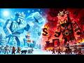 Wintermark Golem Army vs Piglin Crimson Horde | Minecraft Animation | Full Movie