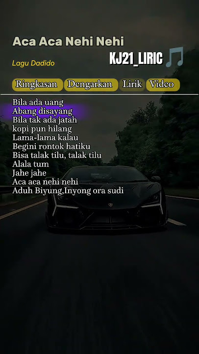 Lirik Lagu Bila ada uang abang disayang Viral 🎵 #kasmadjr_liric#lirik#lyrics#liriklagu#shorts#fyp