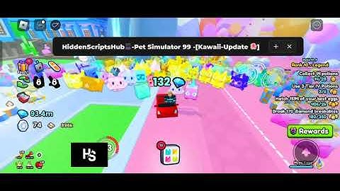 [KAWAII UPDATE]   **?HOW TO DUPE PETS?**   🌸PET SIMULATOR 99🌸 DUPE PETS