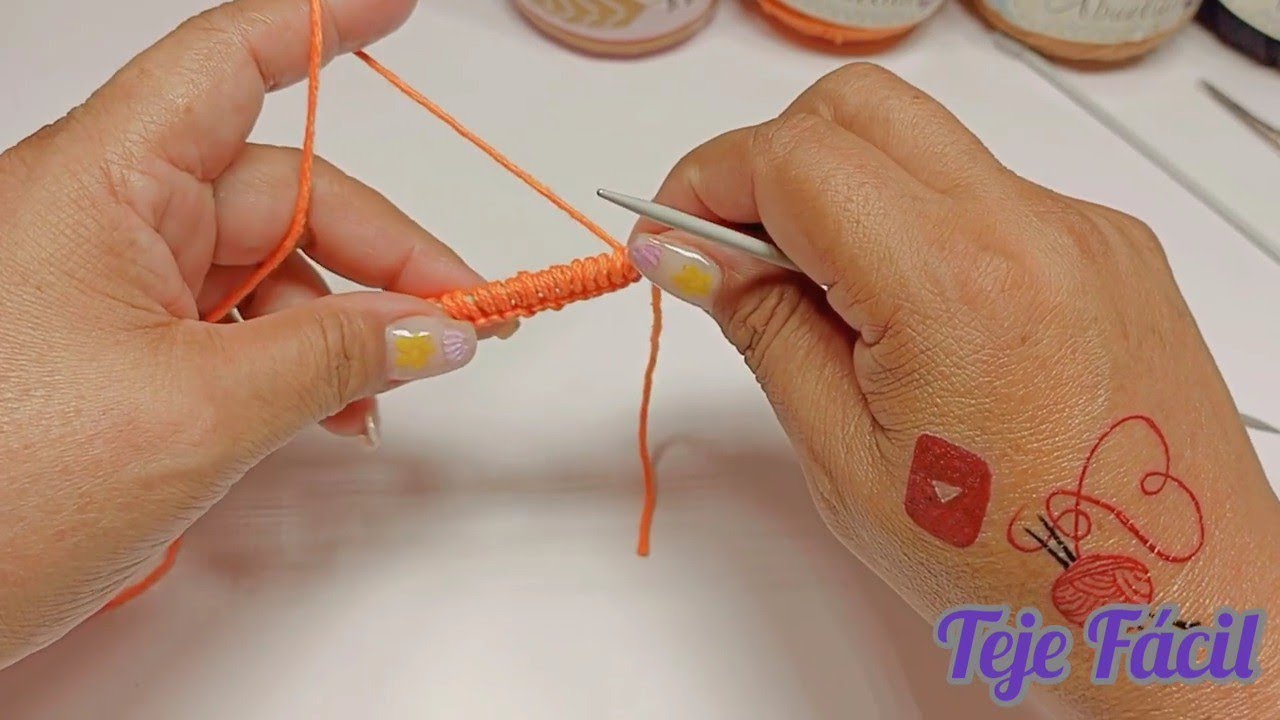 TEJE FÁCIL Y RÁPIDO PUNTO ZIG ZAG