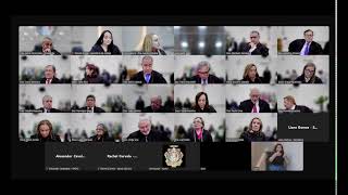 Sessão por videoconferência - Tribunal Pleno