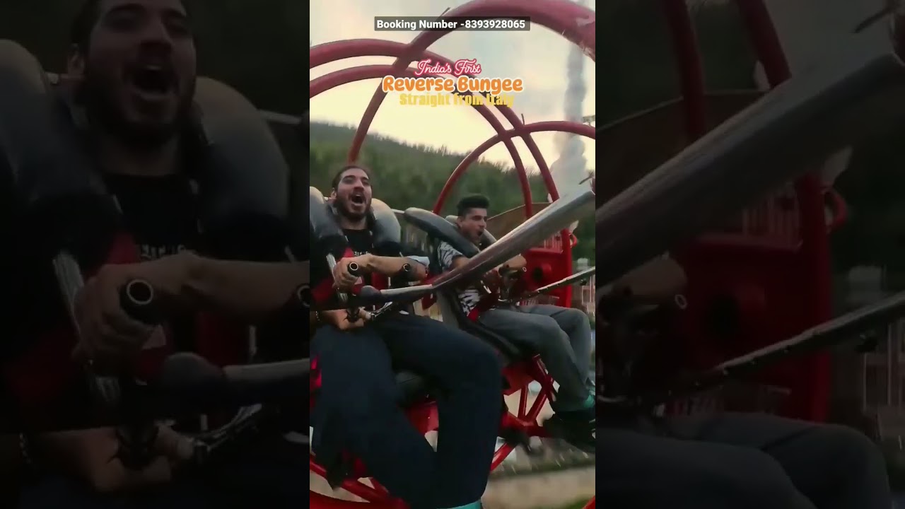 reverse Bungee jumping in Rishikesh 