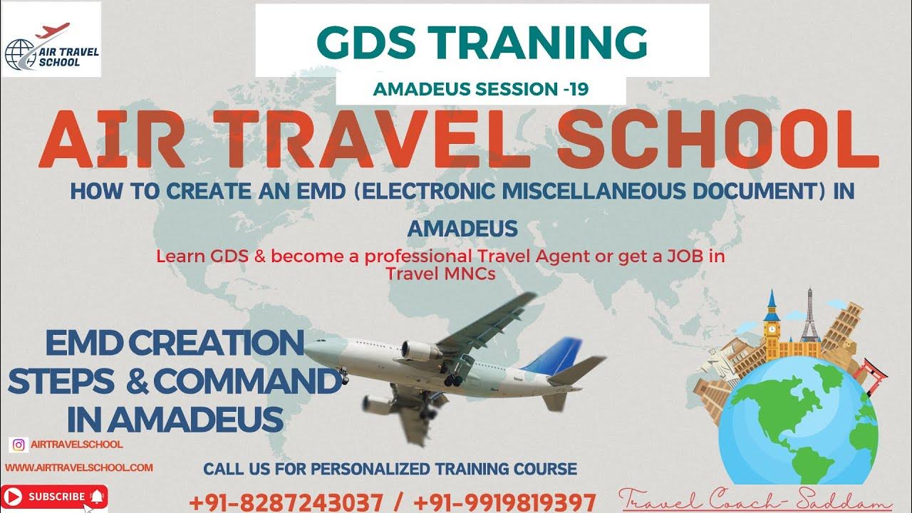 Amadeus Session 19 EMD (Electronic Miscellaneous Document) in Amadeus