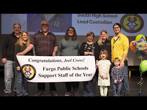 Fargo Public Schools 2022 Support Staff of the Year