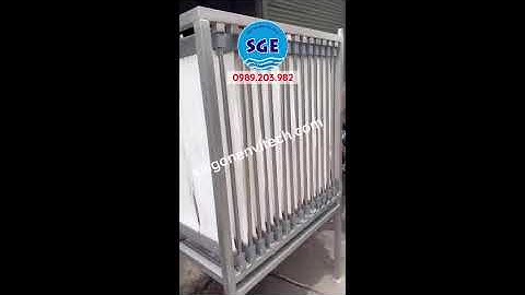 Gia công module màng lọc xử lý nước thải