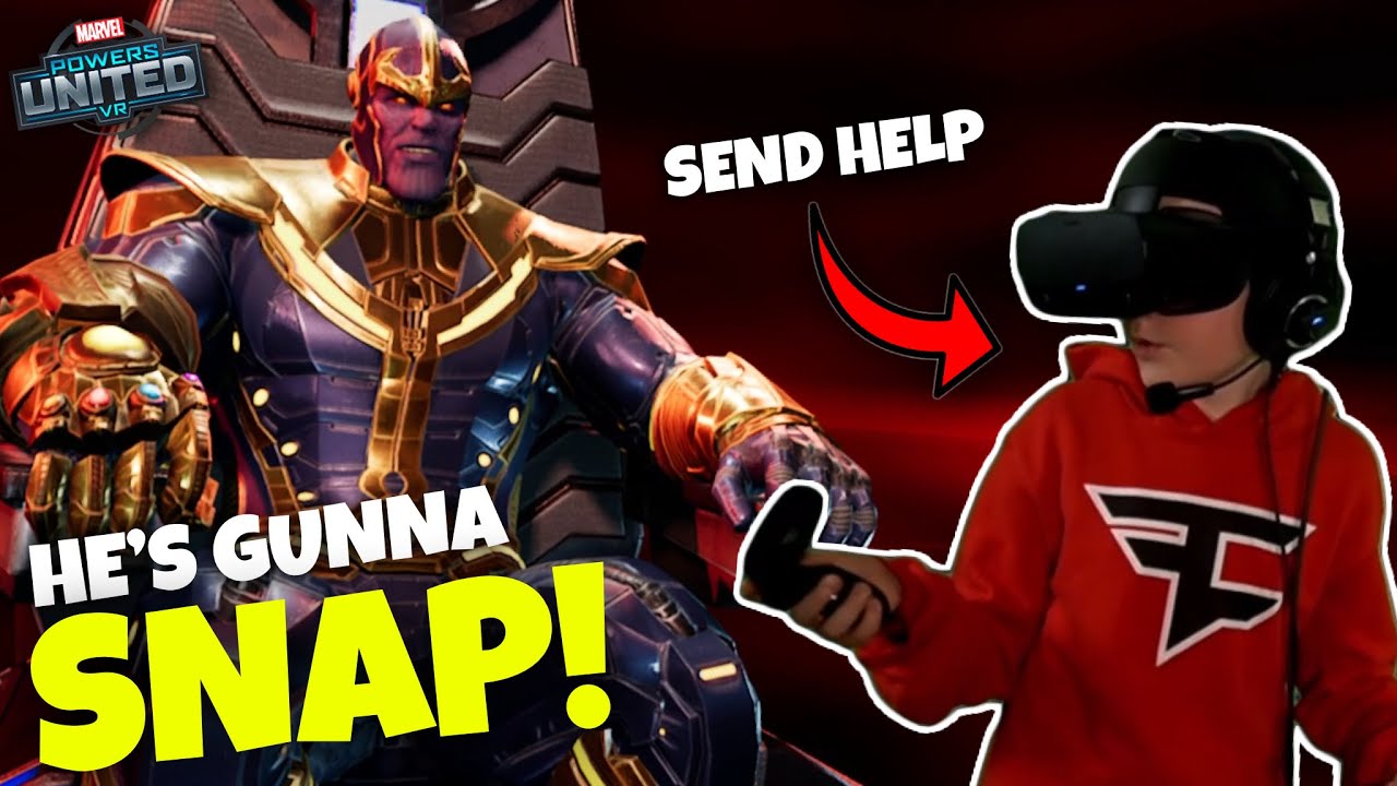 VR THANOS IS HUGE! - Marvel Powers United VR