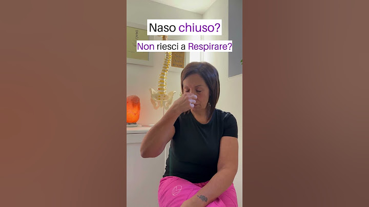 Naso Chiuso? Prova questo Rimedio [PROVARE PER CREDERE]