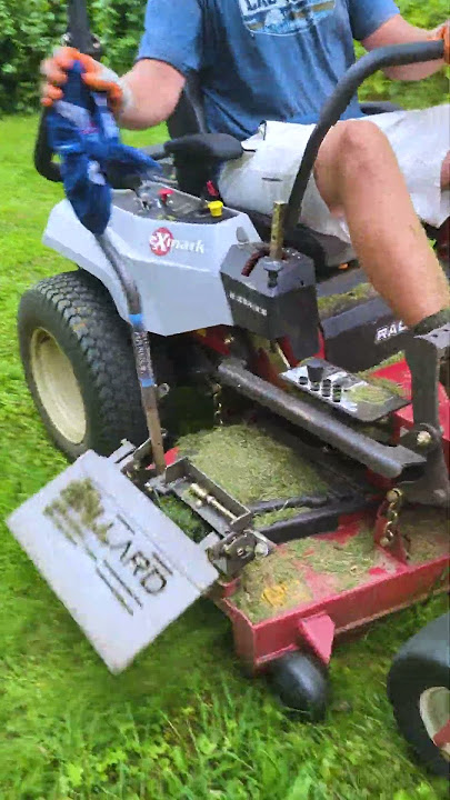 🐐GOAT Mower Attachment!? #lawncare #tips #ballard #shorts