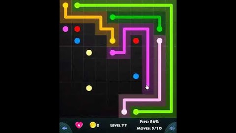 10 × 10 MANIA LEVEL 77 - FLOW GAME ON FACEBOOK Connect the dots