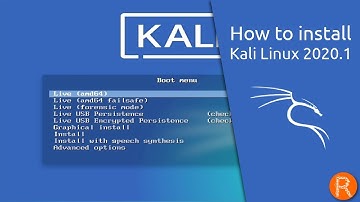 How to install Kali Linux 2020.1
