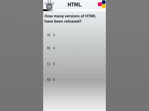 Number of HTML versions created? - YouTube